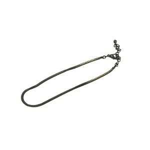 Gunmetal Snake Chain Bracelet